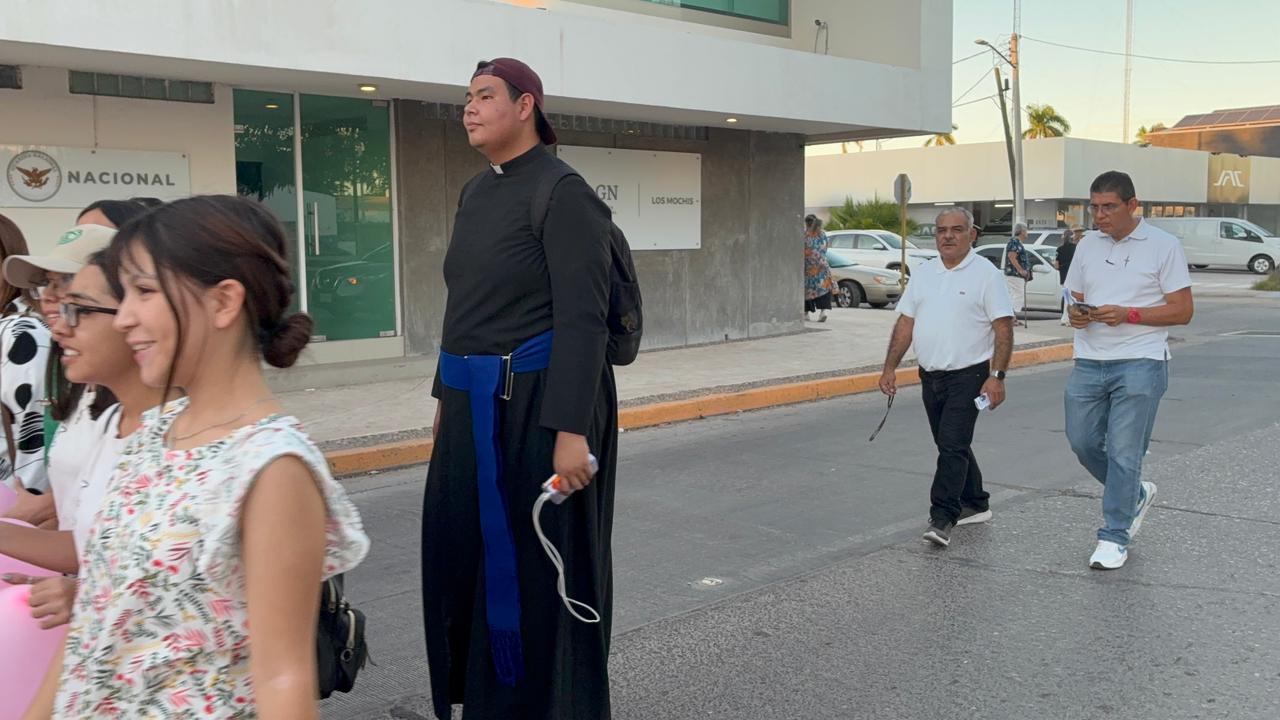Marcha Nacional por la Mujer, la Vida y la Paz en Los Mochis