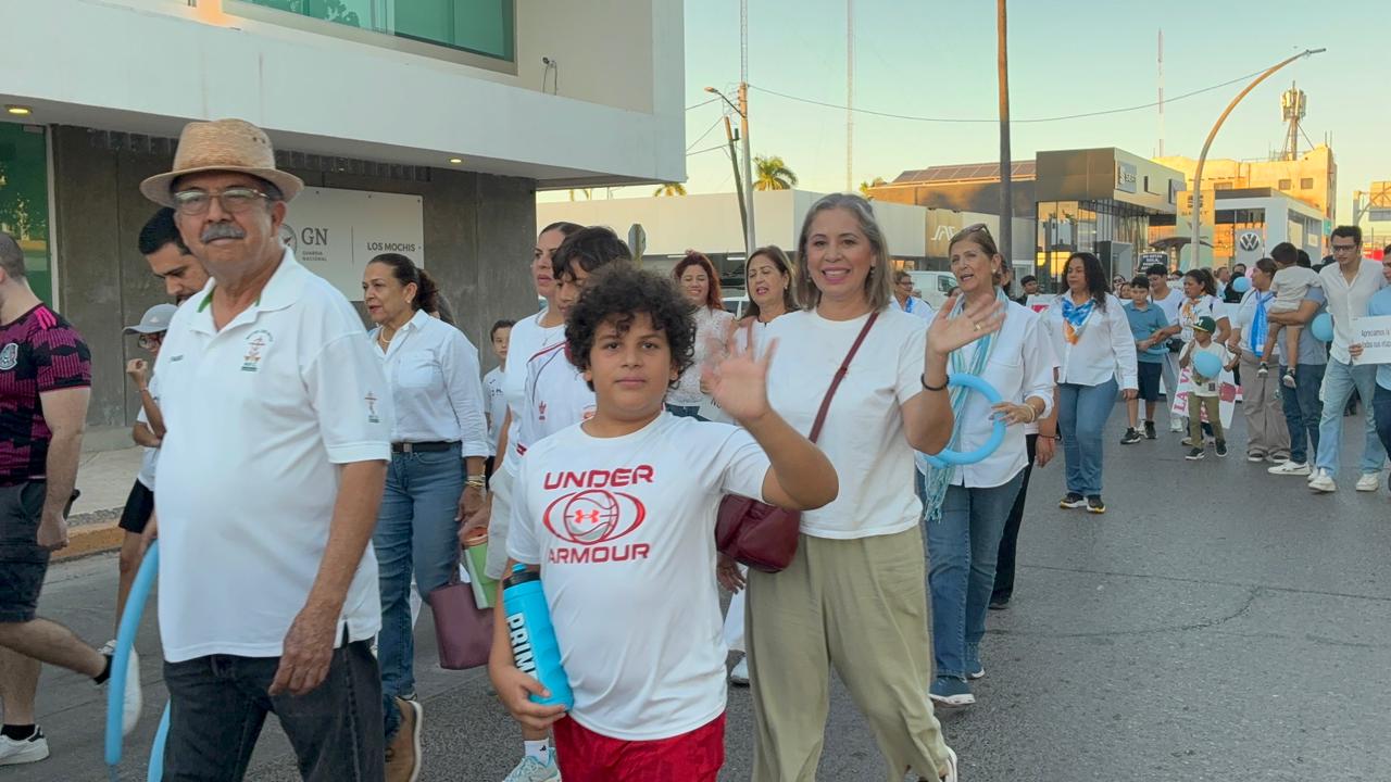 Marcha Nacional por la Mujer, la Vida y la Paz en Los Mochis