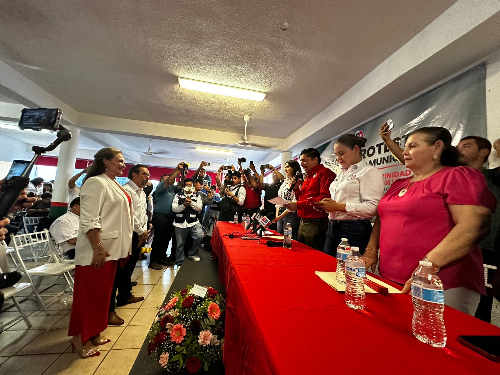 Maribel Chollet asume la dirigencia del PRI en Mazatlán