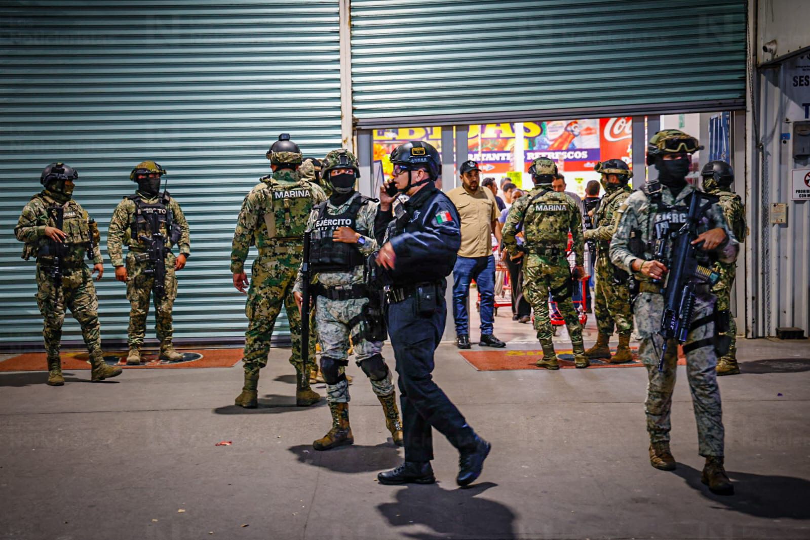 Enfrentamiento en Jesus Kumate y Las Torres, en Culiacán
