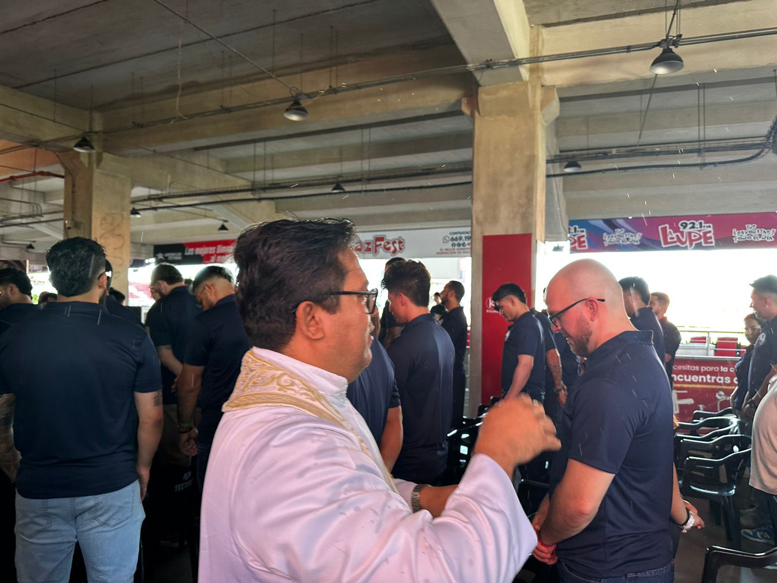Misa de Venados de Mazatlán por inicio de la temporada de Liga Mexicana del Pacífico