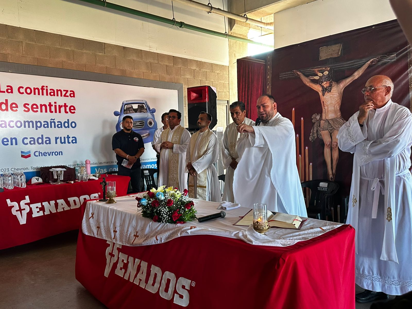 Misa de Venados de Mazatlán por inicio de la temporada de Liga Mexicana del Pacífico