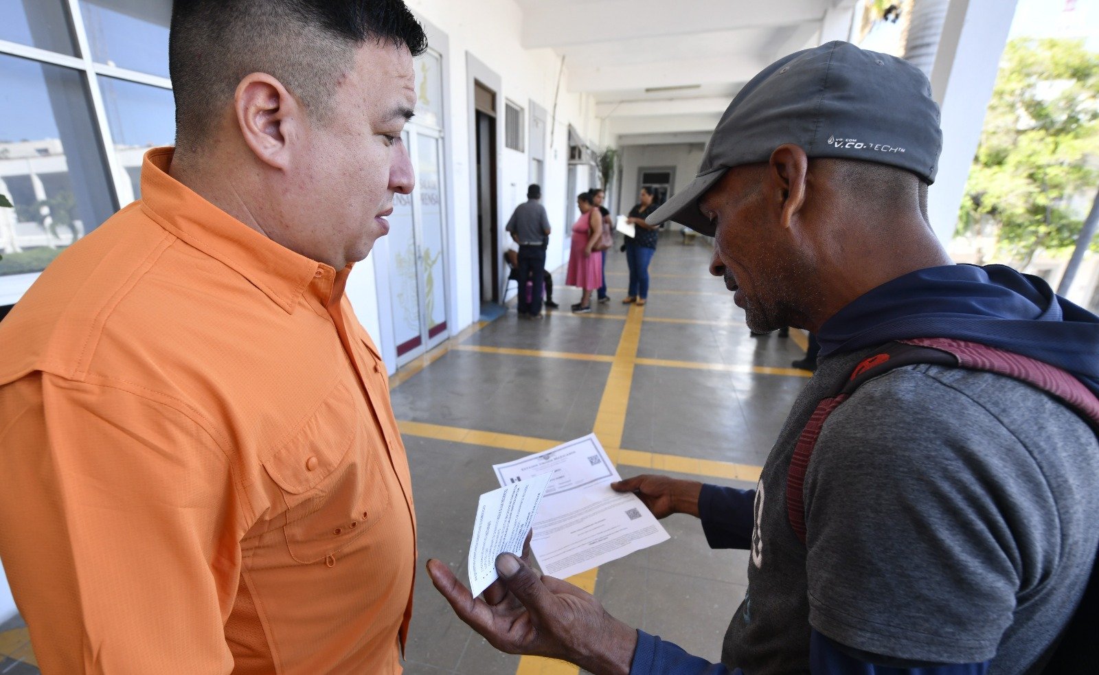 modulo de registro del imss bienestar en mazatlan papel