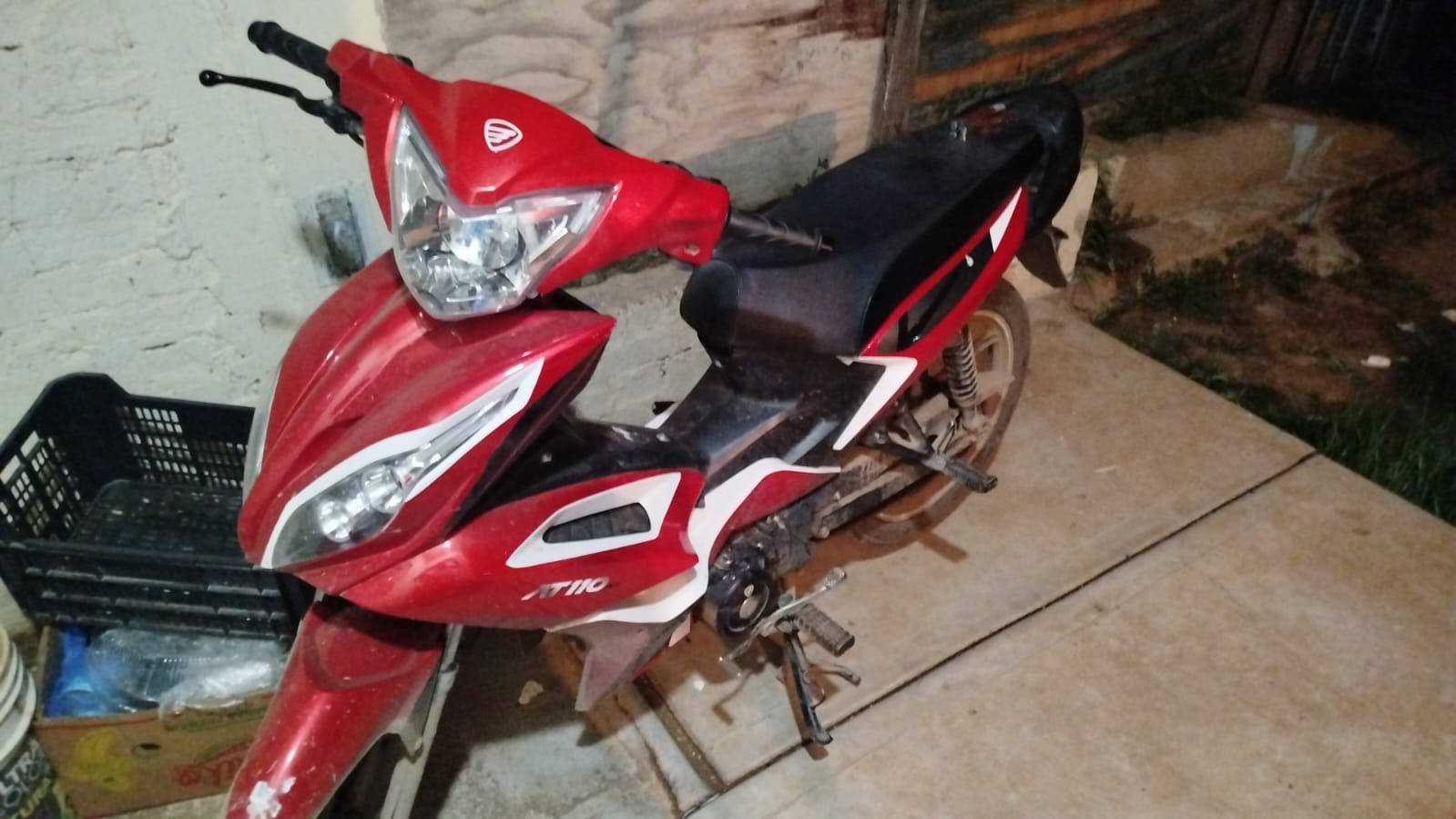 Moto robada en Mazatlán, Sinaloa