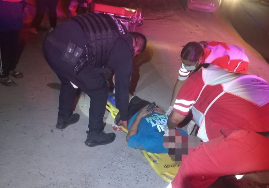 Motociclista lesionado tras derrapar en Guasave