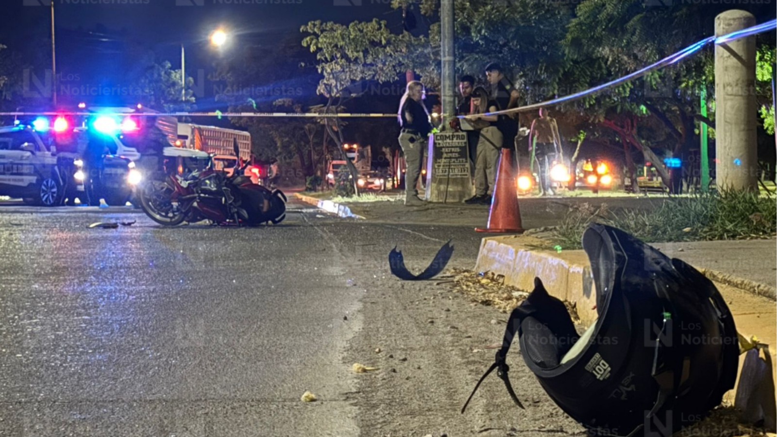 Motociclista pierde la vida tras accidente por el Agricultores, Culiacán, Sin.