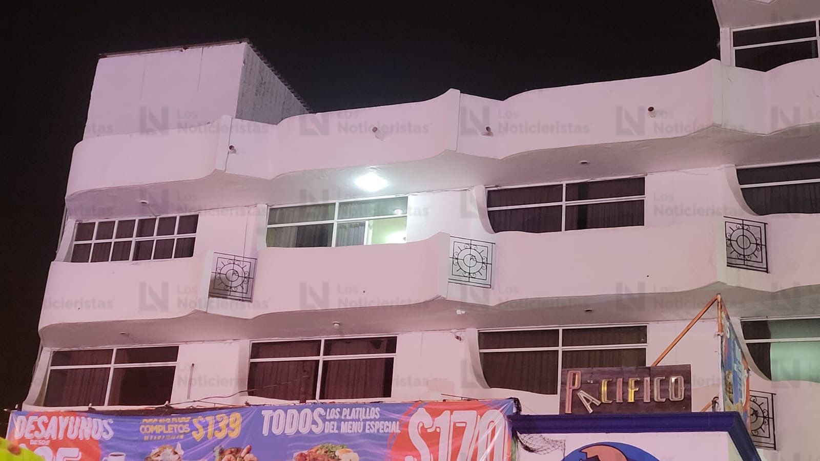 Mujer hallada sin vida en hotel de Mazatlán, Sinaloa