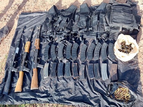 narcolaboratorios destruidos y armas decomisadas reporta la autoridad