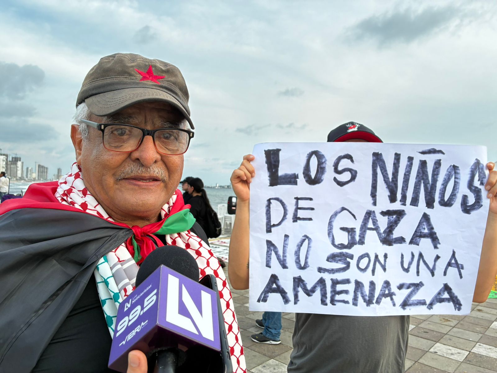 Mazatlacos se solidarizan con niños de Gaza