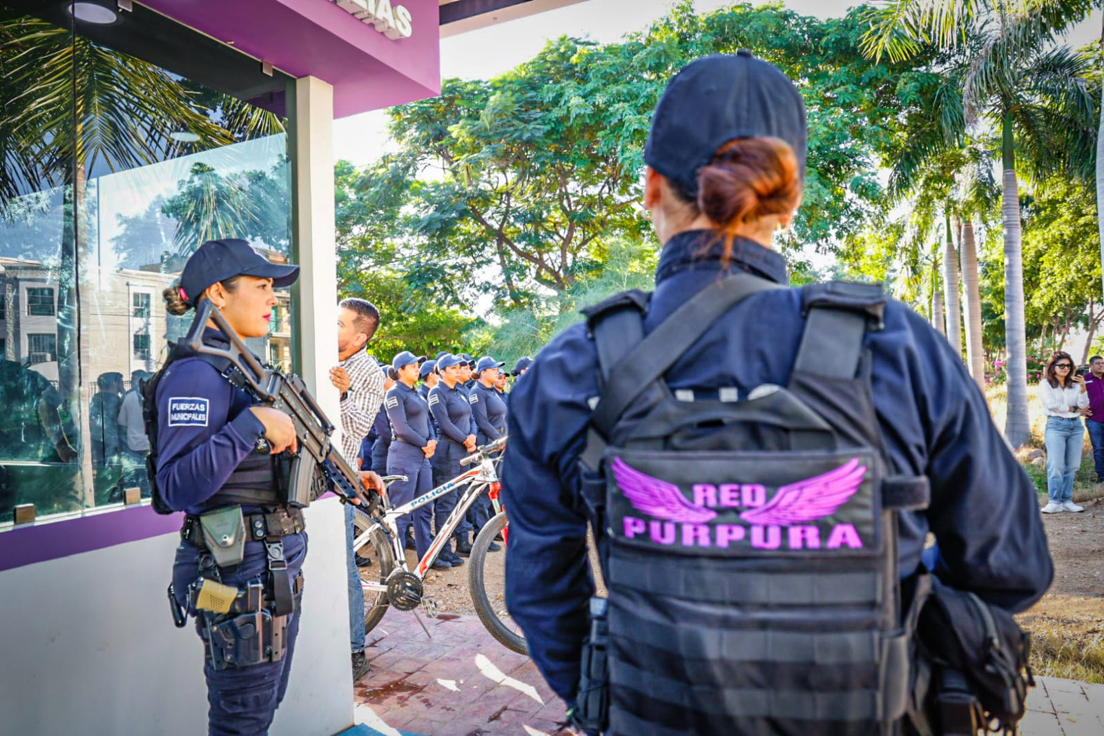 nuevos policias red purpura en culiacan