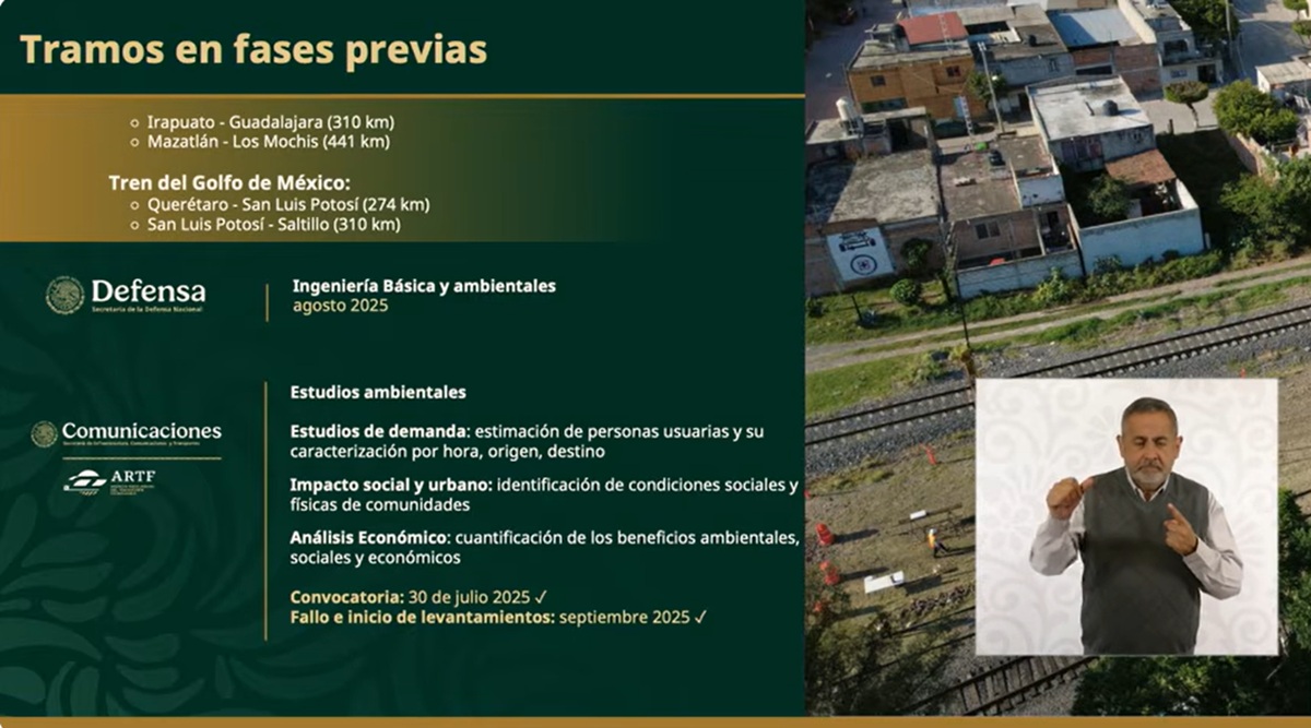 Nuevos trenes de pasajeros 2025