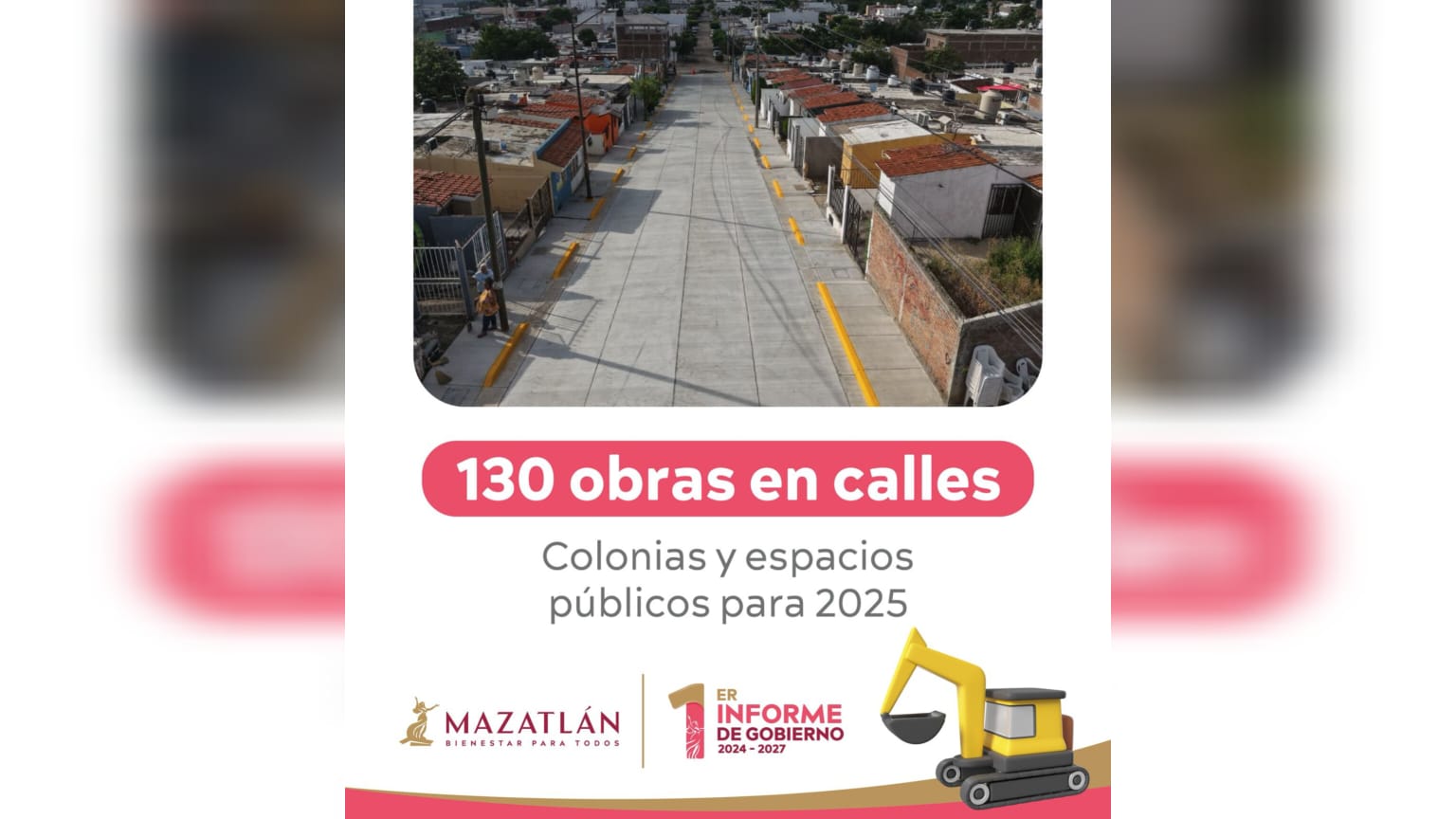 obras en calles de mazatlan sinaloa