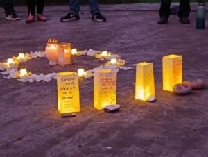 Ola de luz por bebés fallecidos