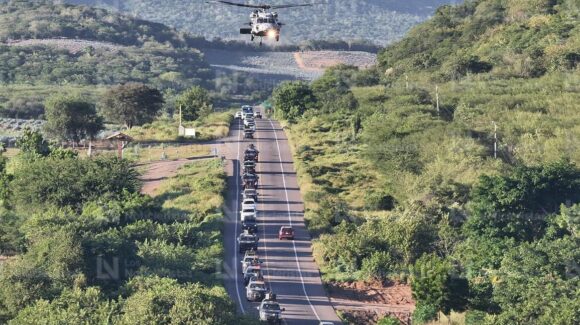 ¡La persecución inició desde El Tigre, Navolato! Así fue el megaoperativo y enfrentamiento en Jesús María, Culiacán, con 3 detenidos