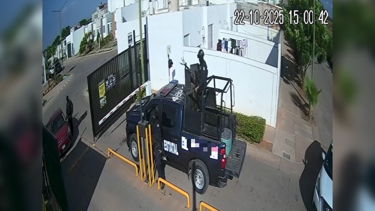Policías estatales llegan a apoyar operativo en Vistas del Lago, Culiacán