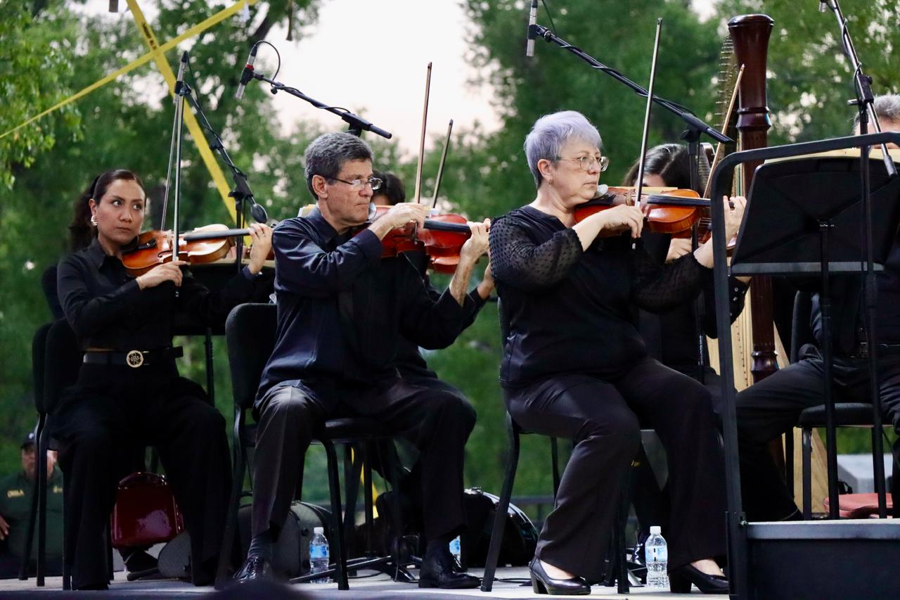 Concierto de la OSSLA en el Festival Cultural de Sinaloa 2025 en Badiraguato