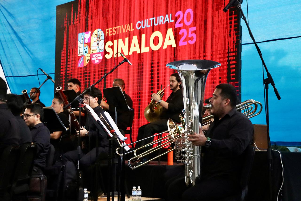 Concierto de la OSSLA en el Festival Cultural de Sinaloa 2025 en Badiraguato