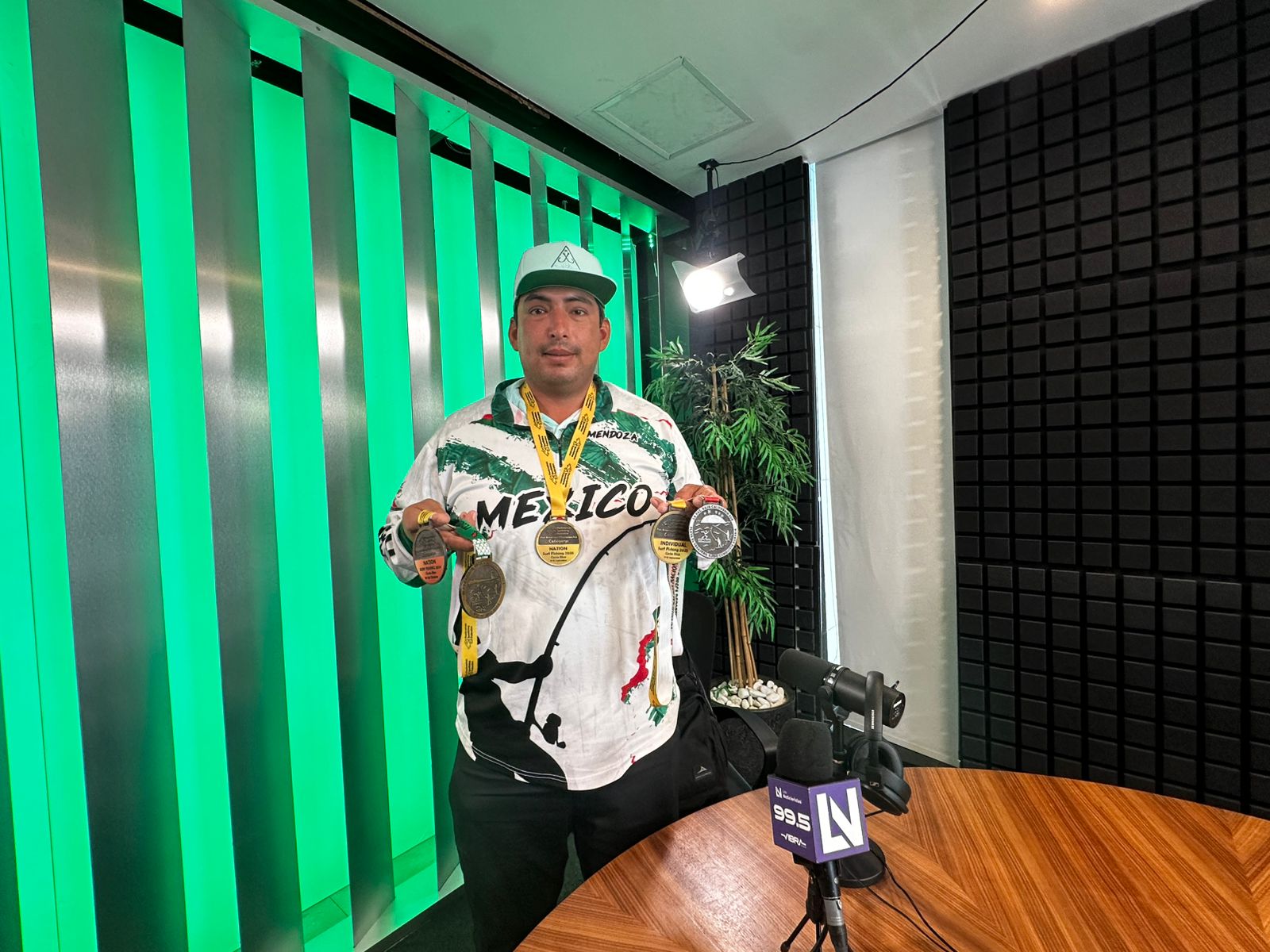 Osvaldo Mendoza pide apoyo para ir a Panamericano de pesca deportiva en Estados Unidos