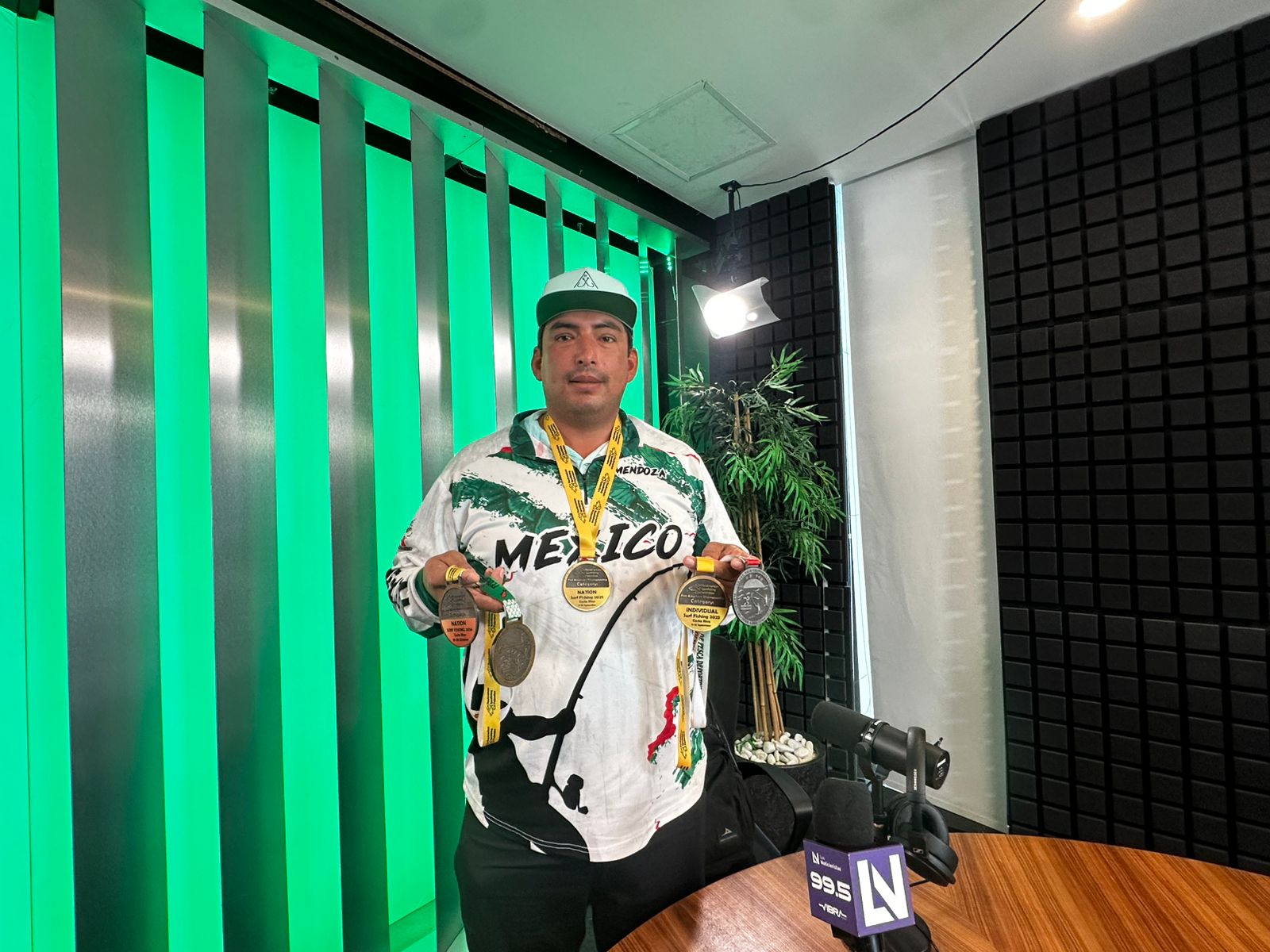 Osvaldo Mendoza pide apoyo para ir a Panamericano de pesca deportiva en Estados Unidos