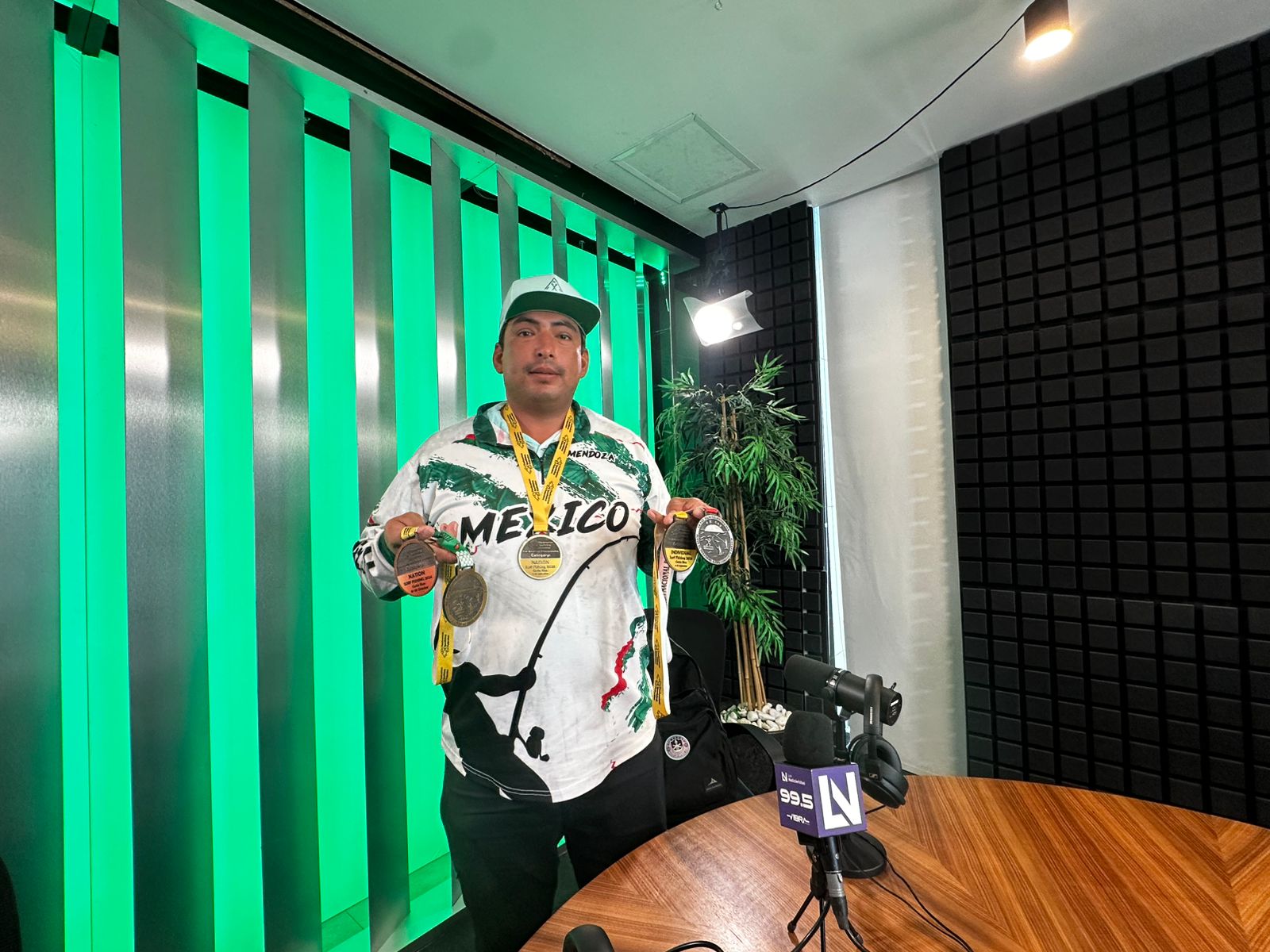 Osvaldo Mendoza pide apoyo para ir a Panamericano de pesca deportiva en Estados Unidos