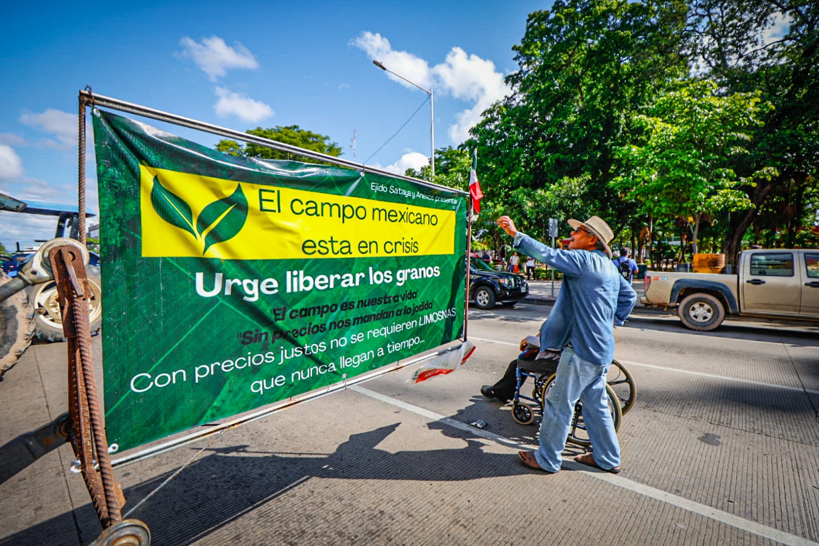 paro nacional por rescate al campo de agricultores de sinaloa granos