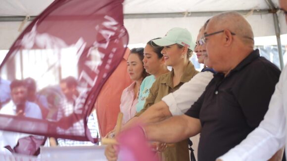 Estrella Palacios arranca obras por más de 6.8 millones en Villa Unión, Mazatlán, Sinaloa