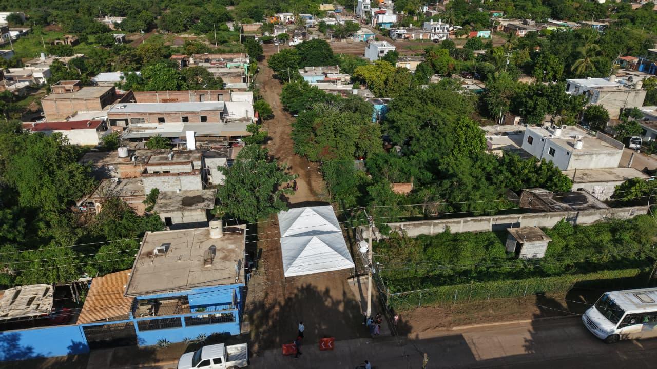 Arrancan obras de pavimentación en Loma Bonita y Madero, en Mazatlán