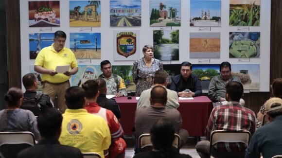 Activan en Guasave, Sinaloa, plan de Protección Civil ante pronóstico de lluvias por ‘Raymond’