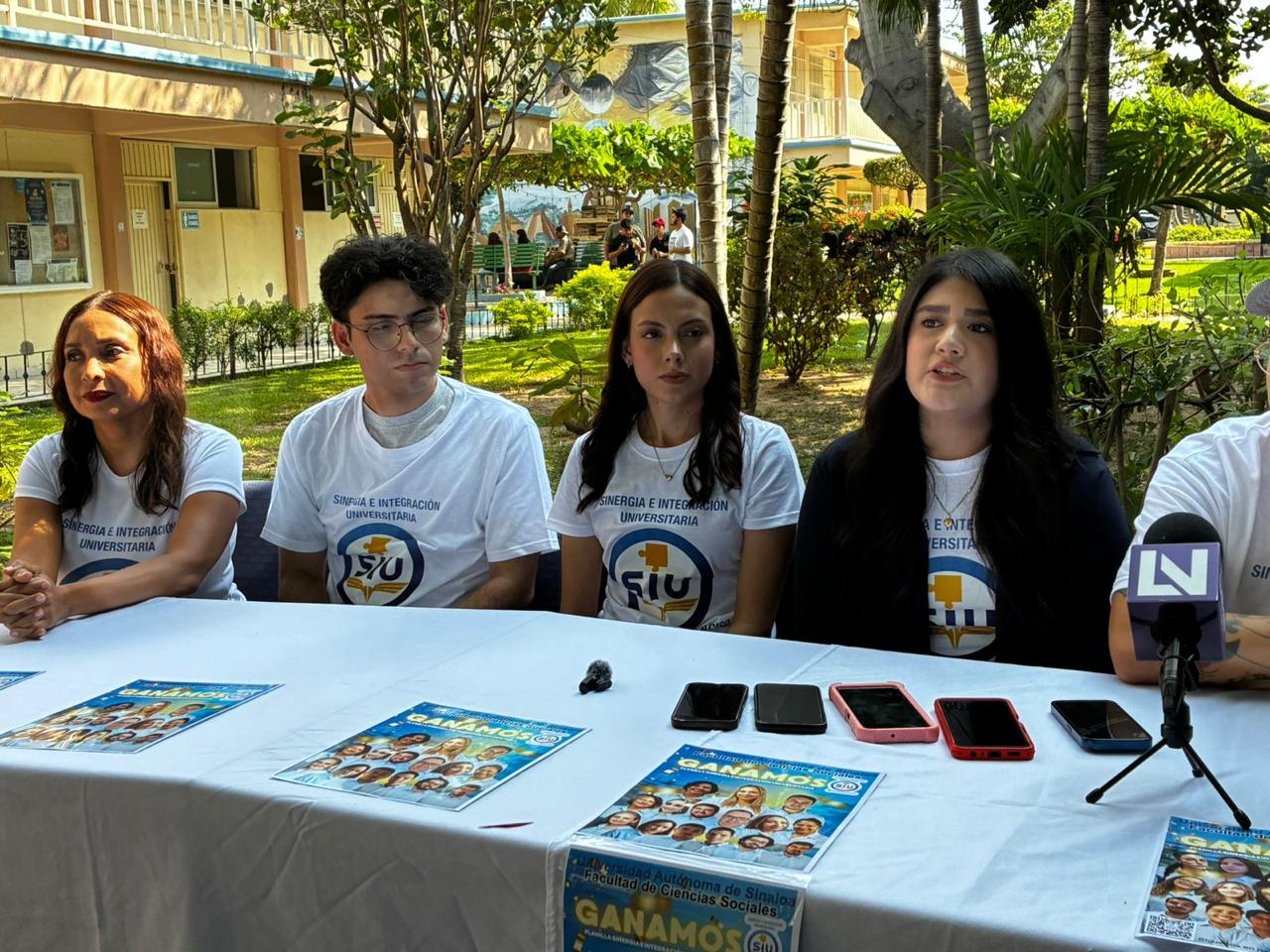 Planilla opositora de la FACISO de la UAS en Mazatlán, Sin.