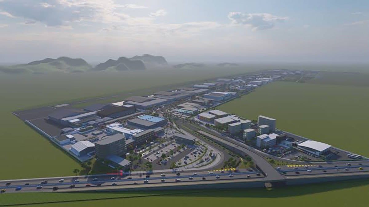 Planos de construcción del MZT Aerospace Park en Mazatlán, Sin.