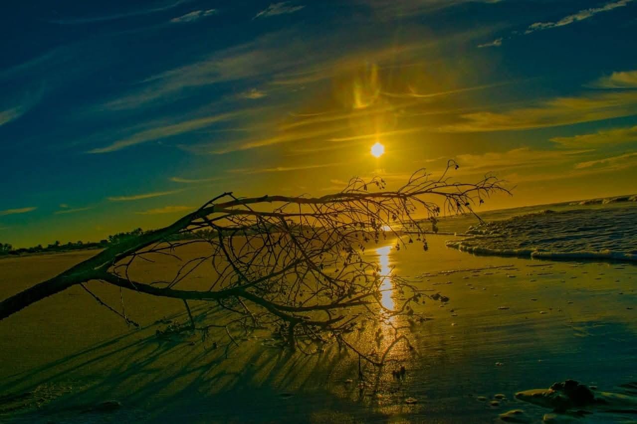 Playa Las Glorias en Guasave, Sinaloa
