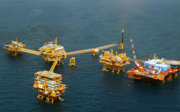 Pozo petrolero de Pemex