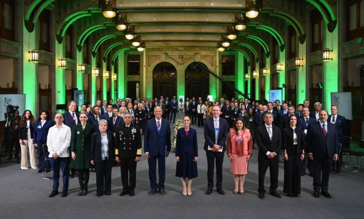 presentación del Plan México ante empresarios