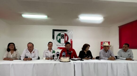 Desde Guasave, Sinaloa, el PRI reprueba la visita de Claudia Sheinbaum a Sinaloa