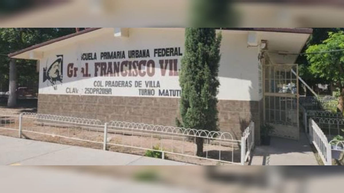 Primaria Francisco Villa, en Los Mochis, Sinaloa