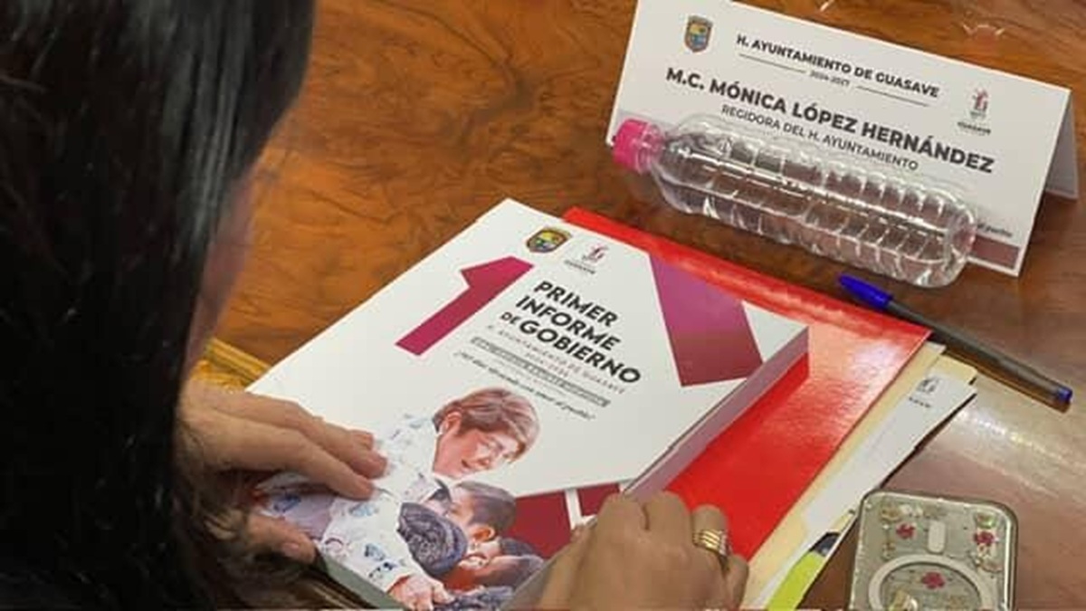 Primer informe de Gobierno de Cecilia Ramírez en Guasave
