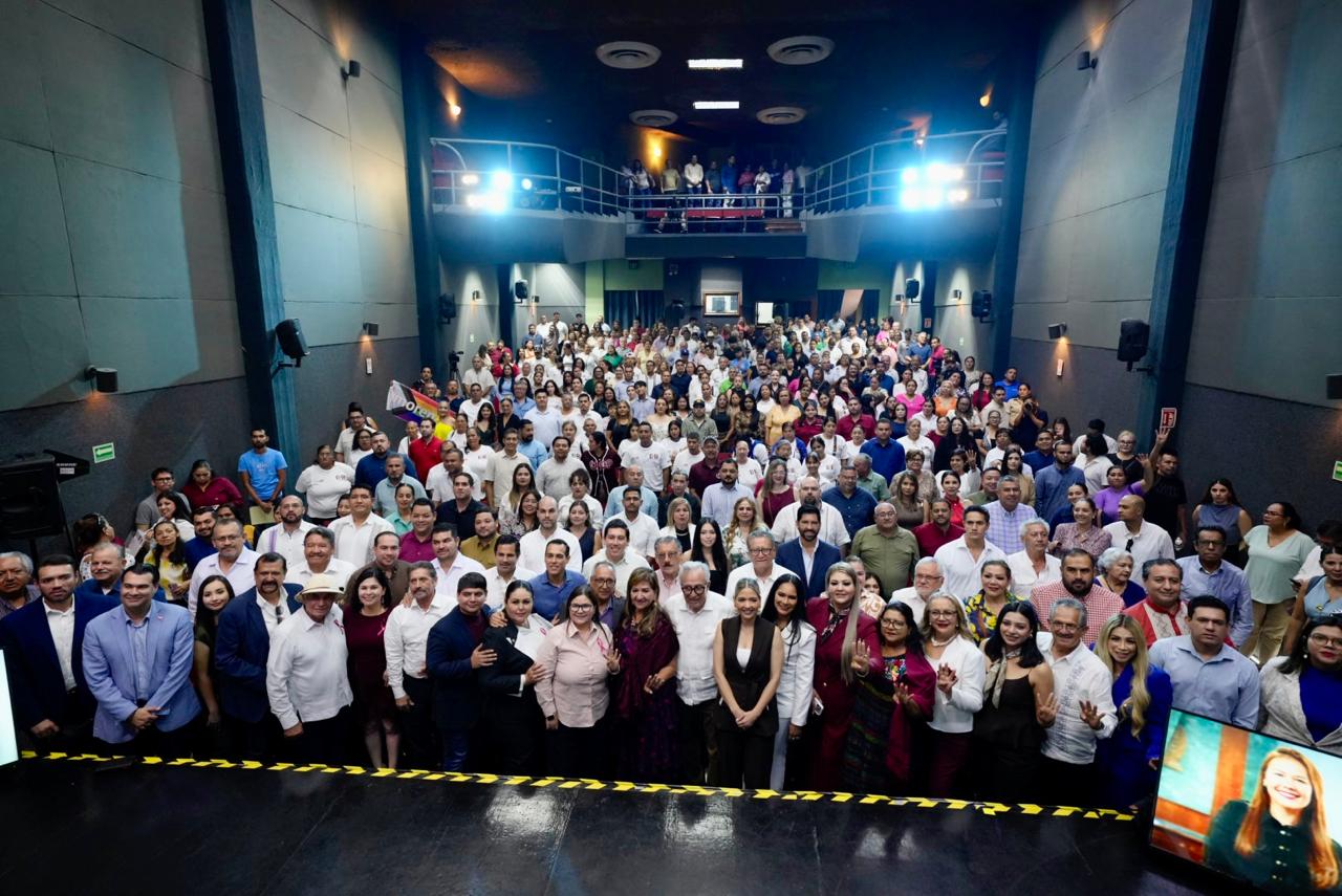 Bancada de Morena en el sur de Sinaloa brinda primer informe legislativo