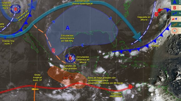 ¡Avanza otro poco! Los principios de la tormenta tropical ‘Sonia’ en el Pacífico alcanzan un 60% de probabilidades