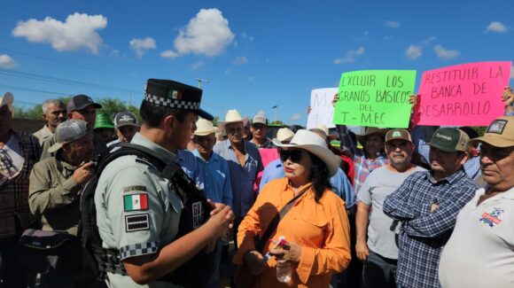 Campesinos Unidos de Sinaloa protesta por exclusión de Baltazar Valdez en mesa de negociación nacional
