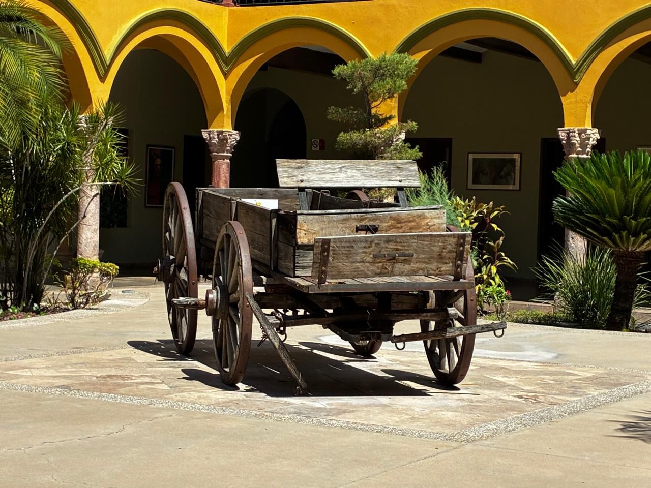 Carreta en pueblo mágico de Sinaloa