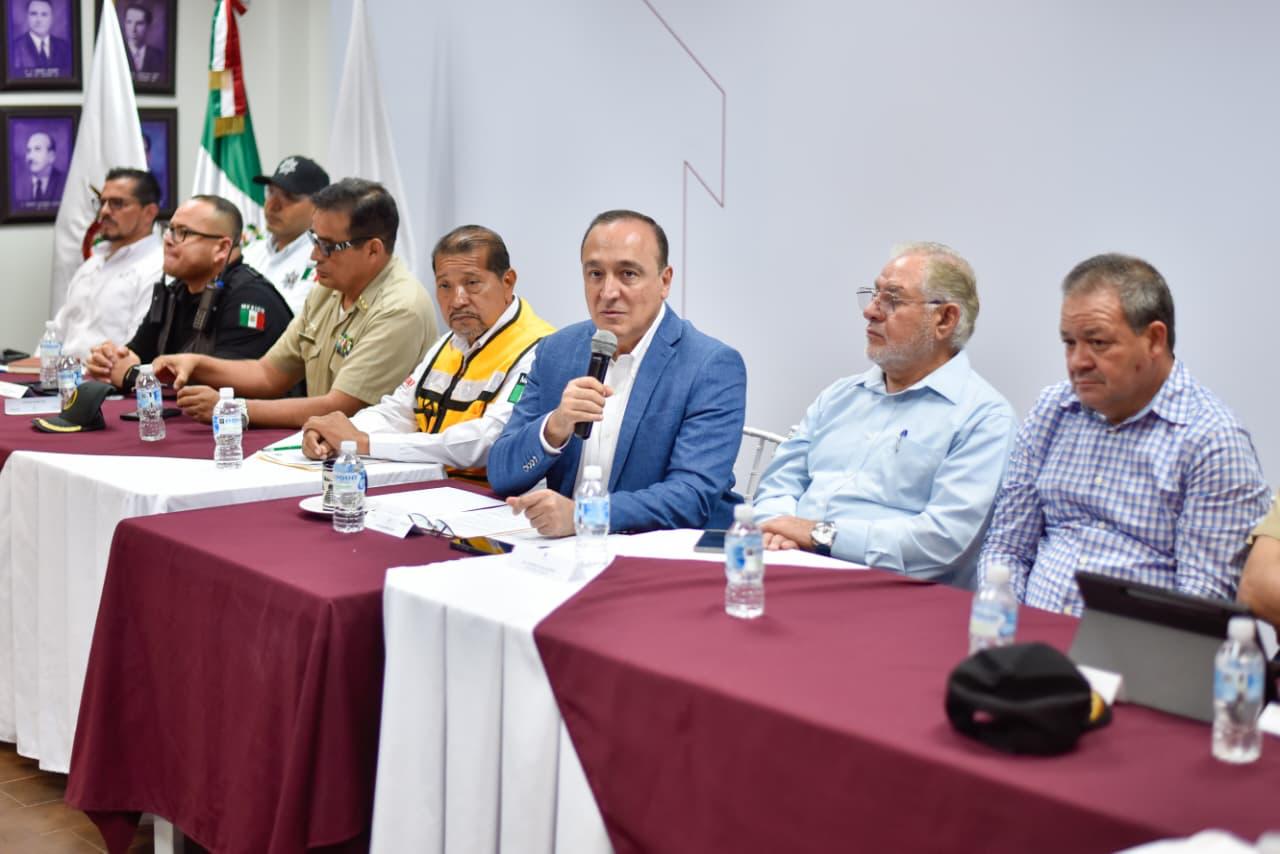 Ahome se prepara para lluvias por Raymond