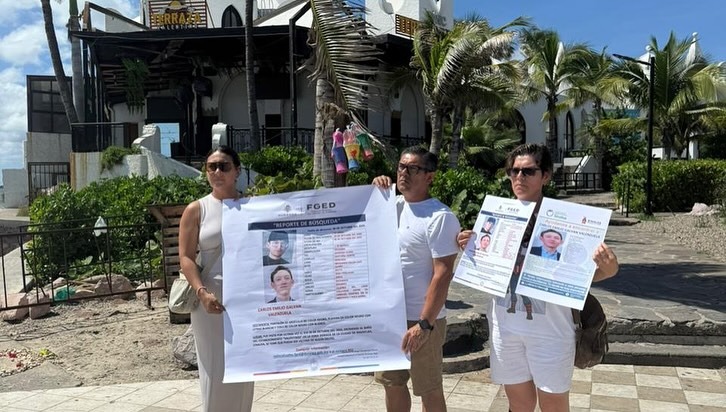 Protestan por la localización de Carlos Emilio en Mazatlán y Durango