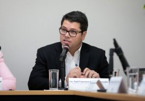 Raúl Montero Zamudio, secretario de Obras Públicas en Sinaloa