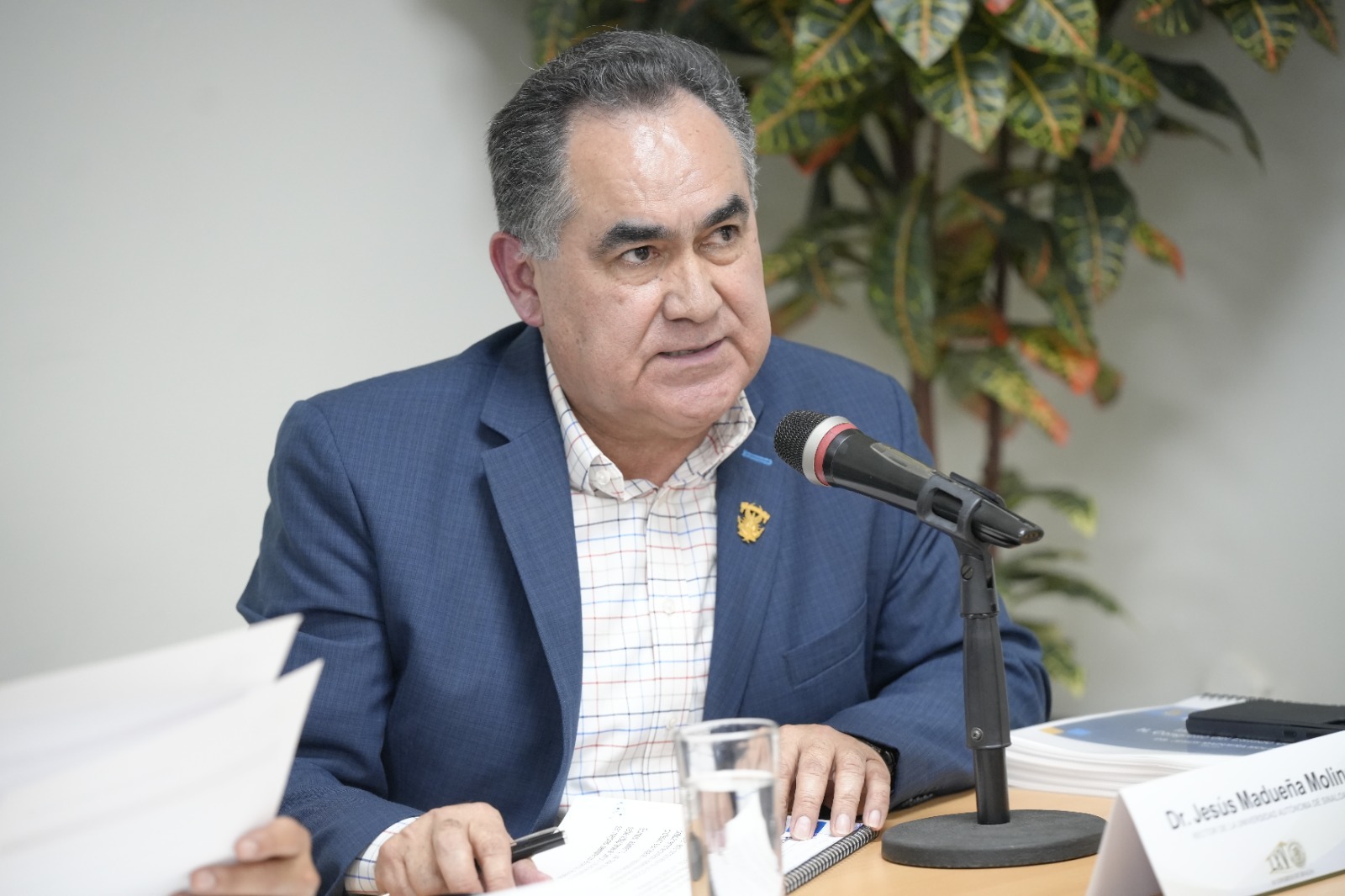 Jesús Madueña Molina, rector de la UAS