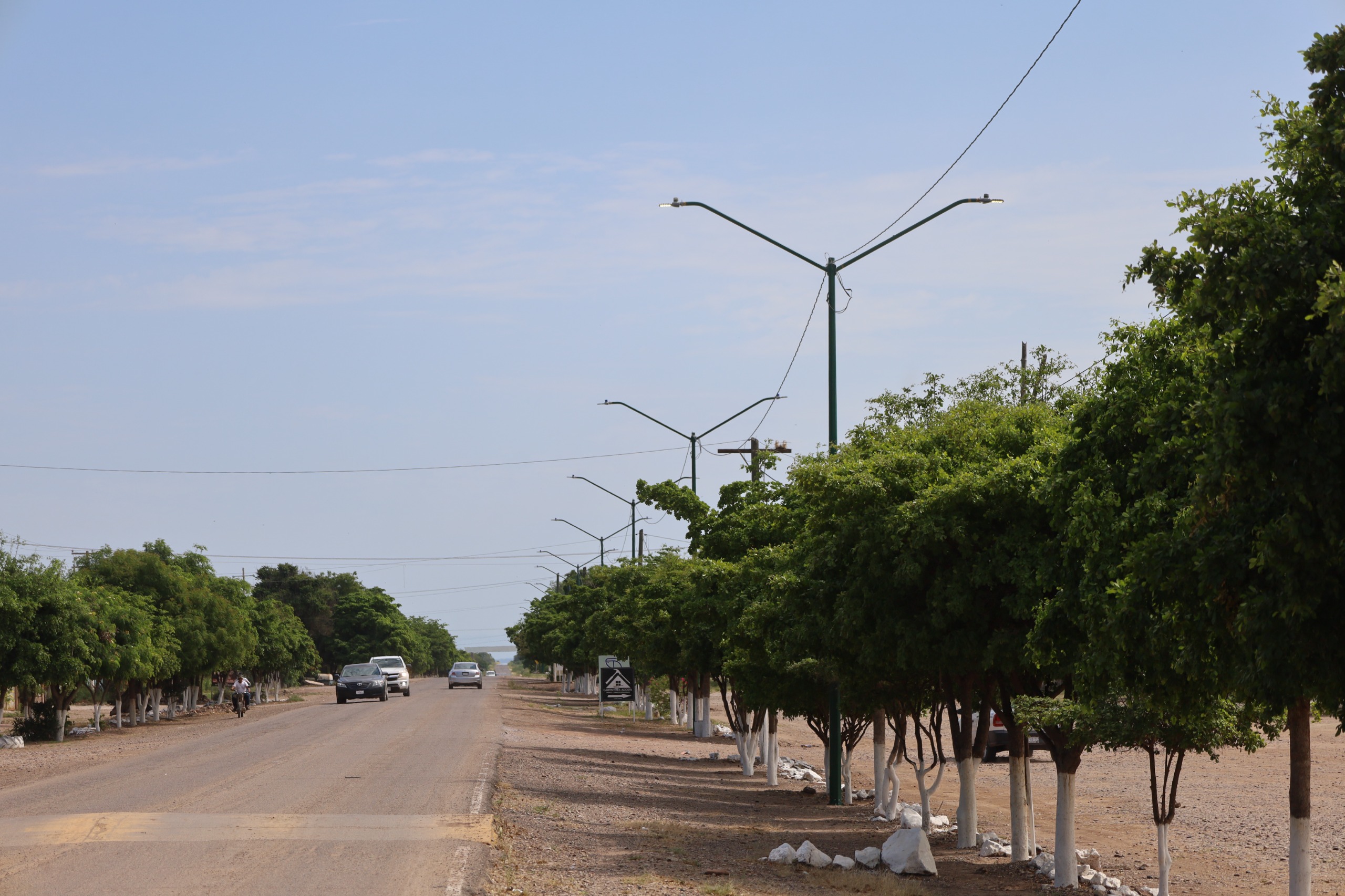 rehabilitacion del alumbrado publico en juan aldama navolato
