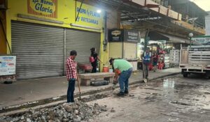 Rehabilitación del Pino Suárez en Mazatlán, Sin.