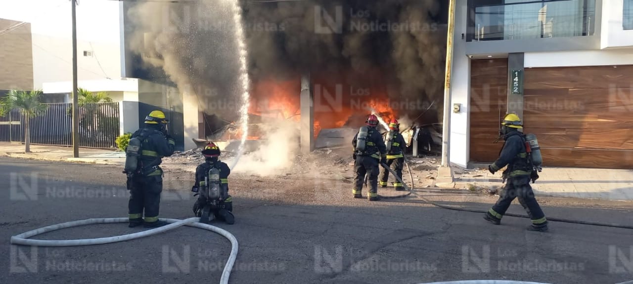 residencia atacada en las quintas de culiacan