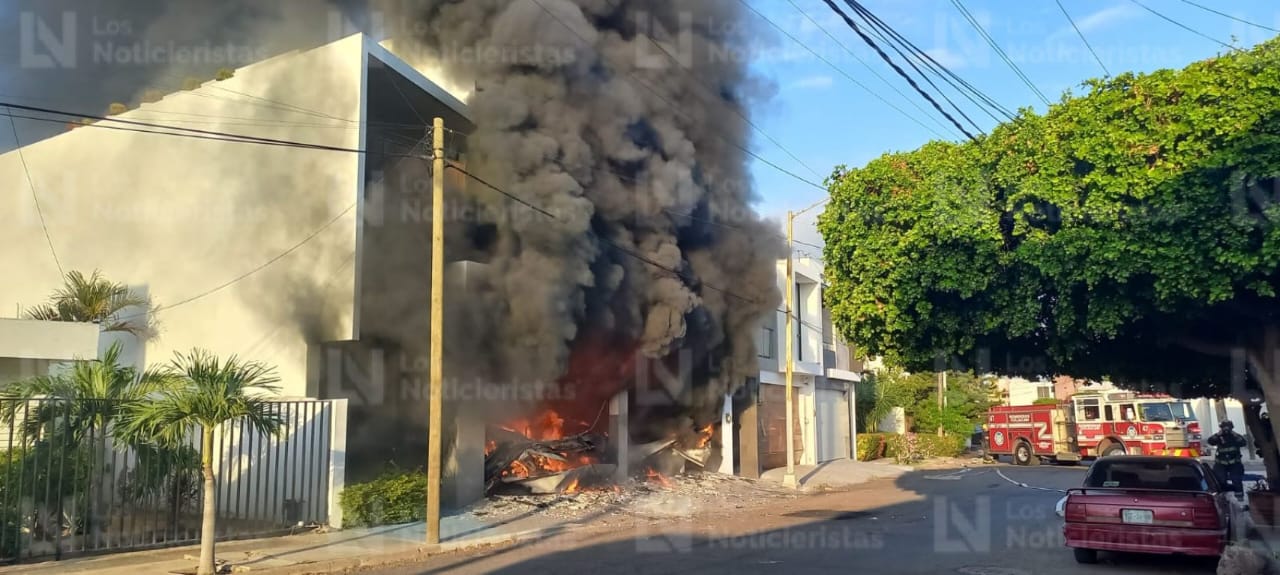 residencia atacada en las quintas de culiacan
