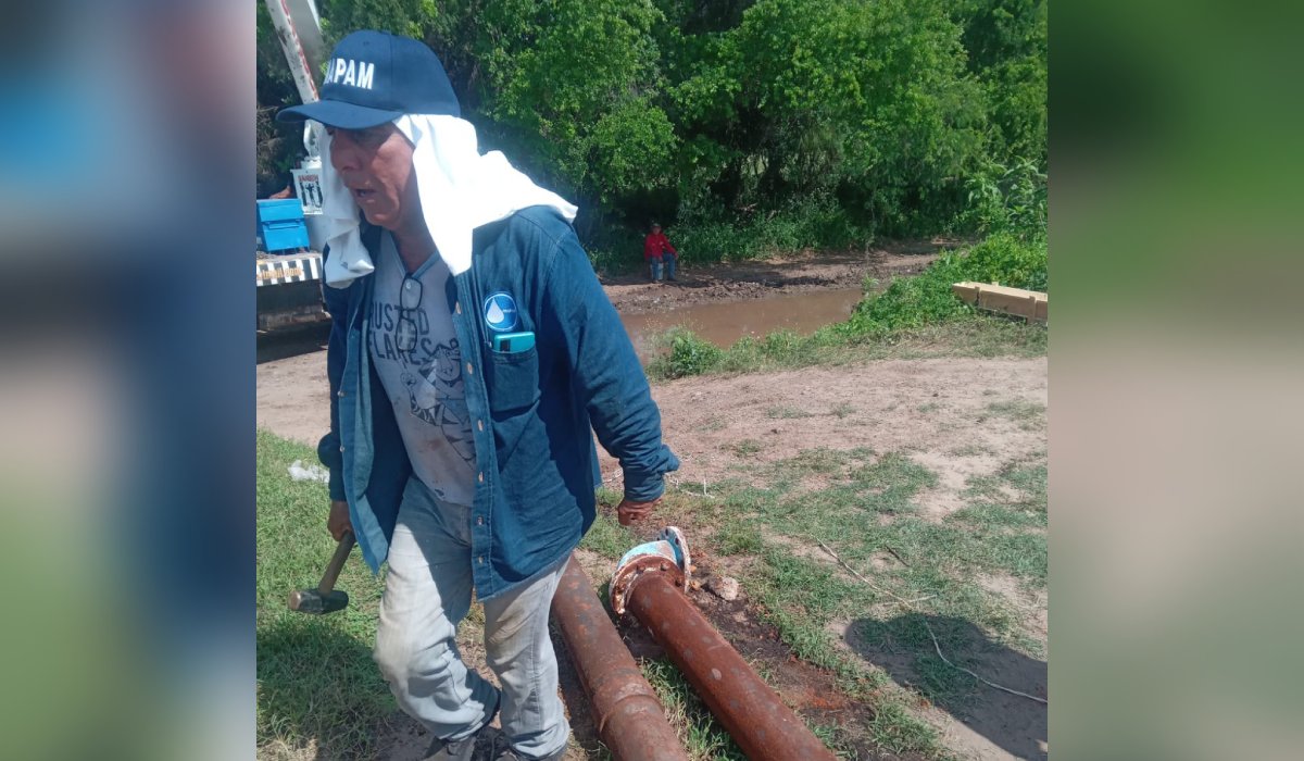 Restablecen servicio de agua en Pericos, Mocorito, Sinaloa
