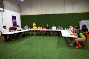 Reunión de seguridad por partido entre Mazatlán FC y Club Santos